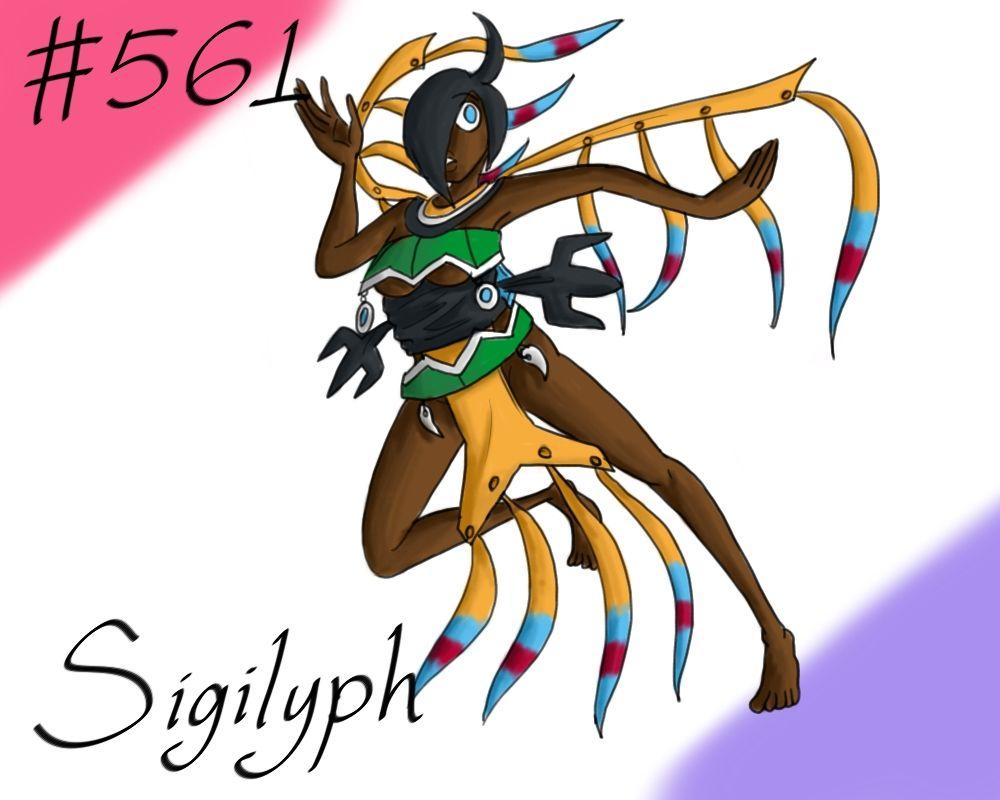 Pokemon Gijinka Project 561 Sigilyph