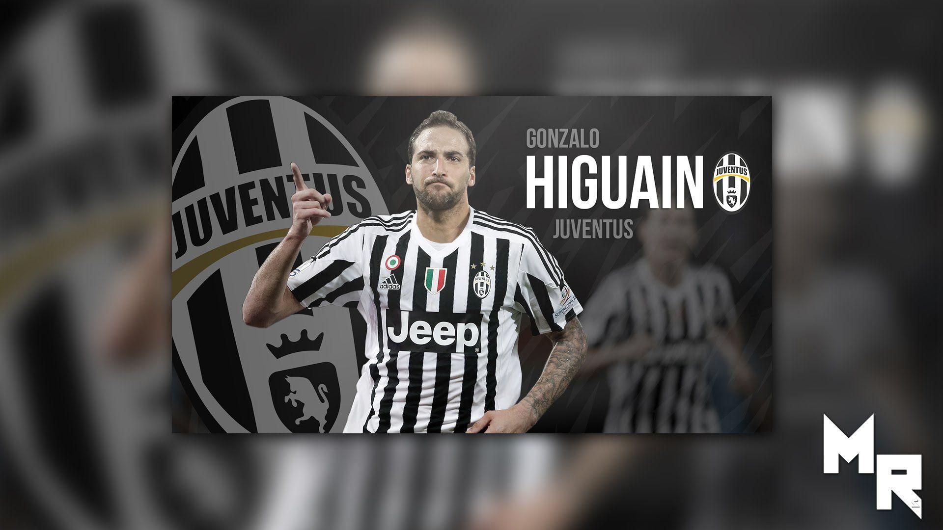 Gonzalo Higuain na Juventus I Photohop Speedart(Arte Rapida)