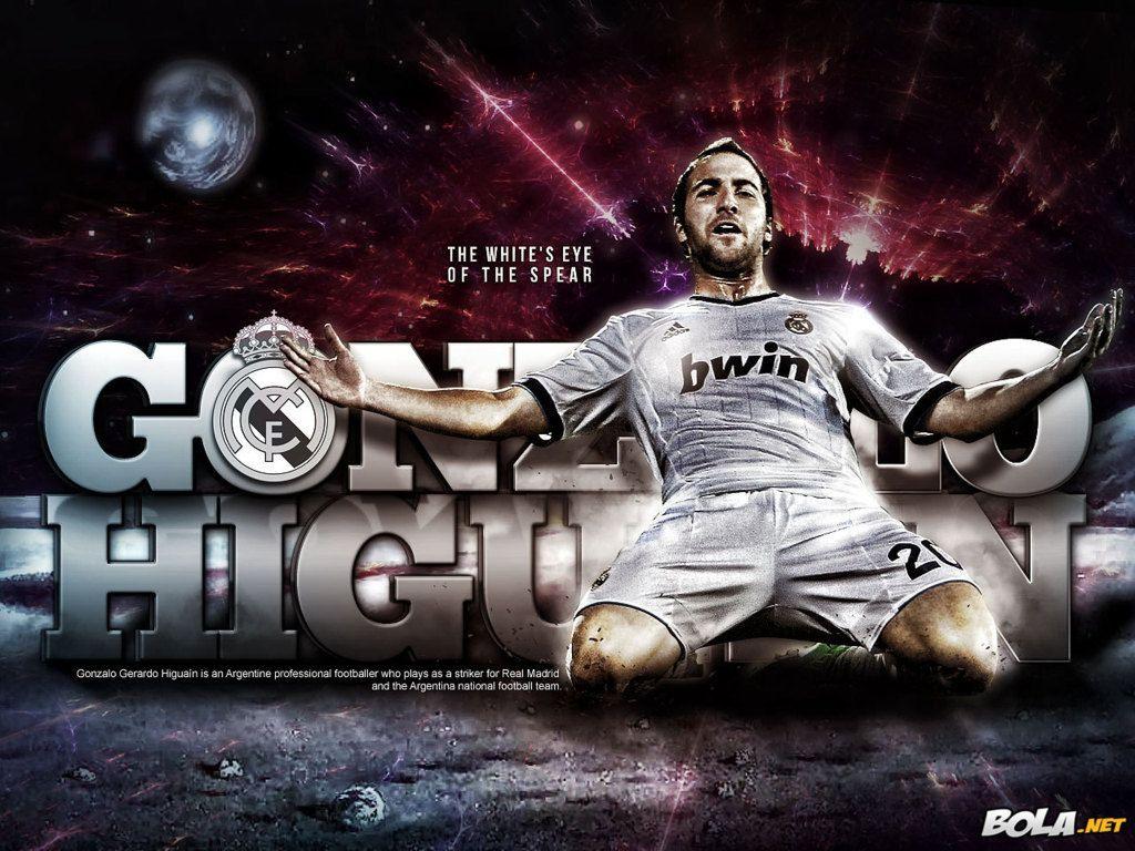 Gonzalo Higuain Real Madrid Wallpaper HD 2013. Football Wallpaper
