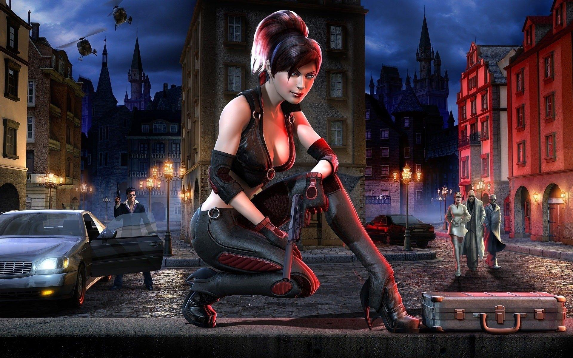 BloodRayne Character. Android wallpaper for free