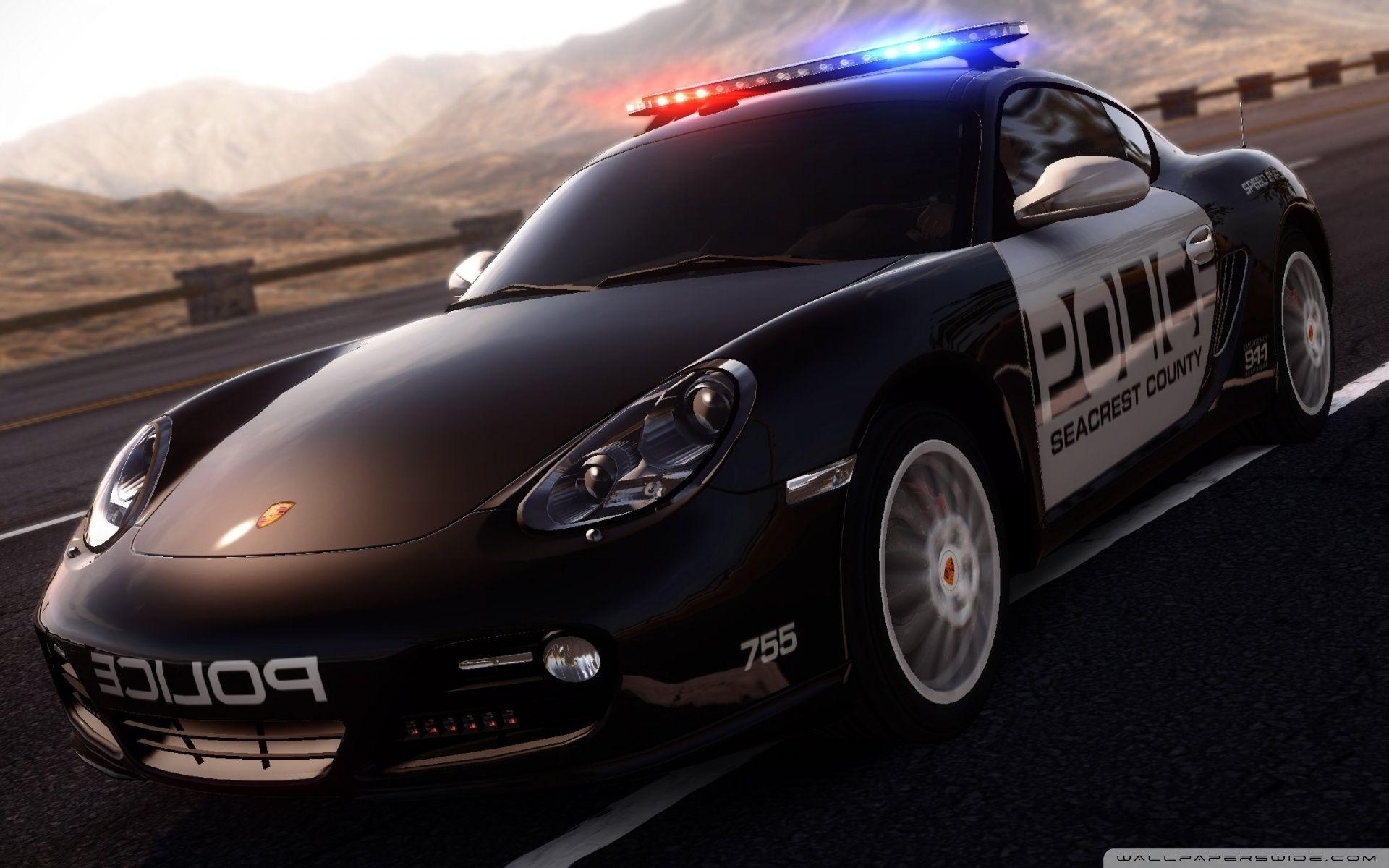 Need For Speed Hot Pursuit Porsche Police Car ❤ 4K HD Desktop