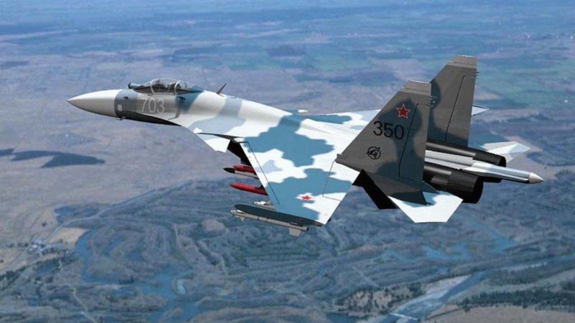 Simply: Aircraft Sukhoi Su 37 Desktop Bakcgrounds