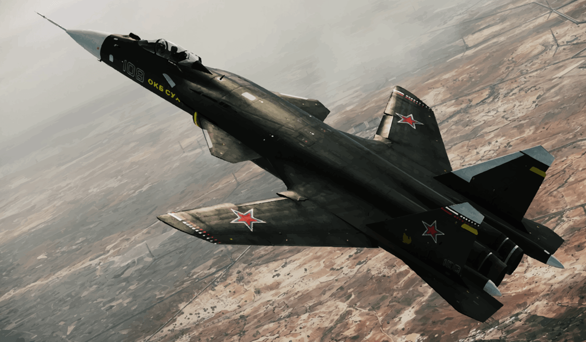 Sukhoi Su 47 Wallpaper