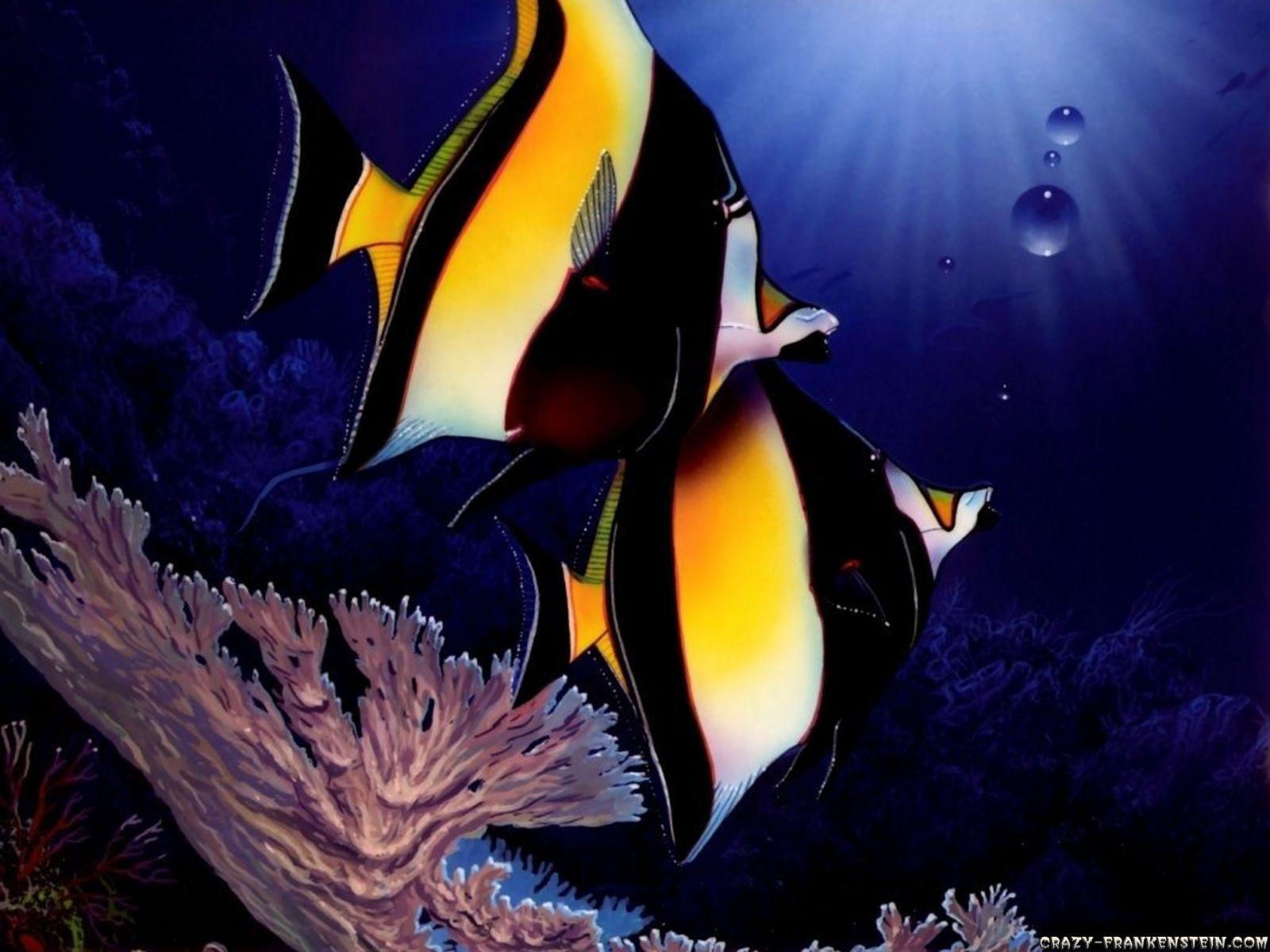 ocean animals underwater. I Love The World of The Ocean