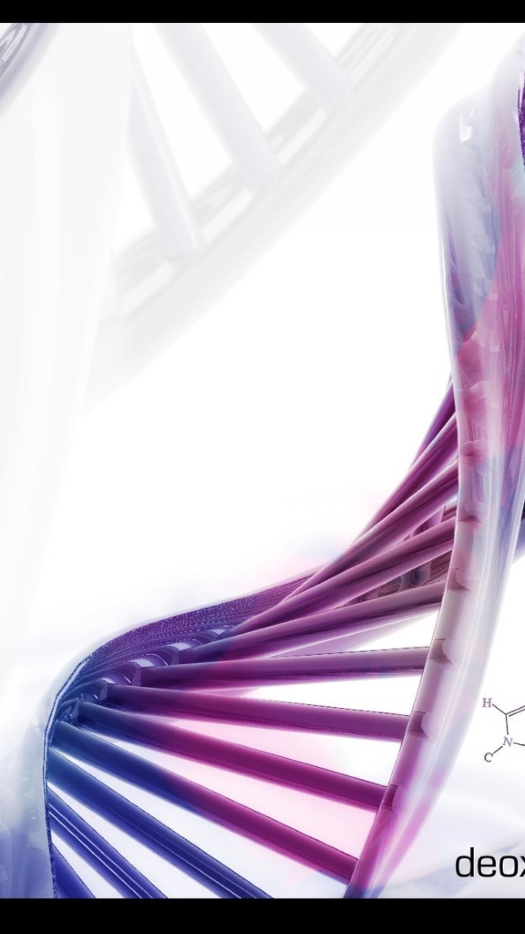 ScreenHeaven: DNA close up violet chromosome cell desktop and mobile