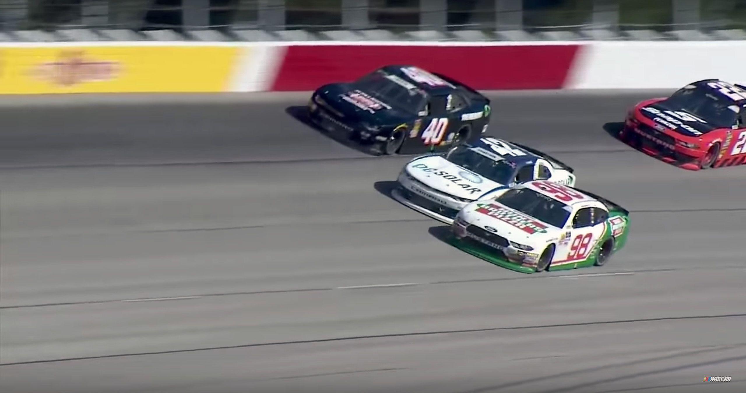Kevin Harvick vs Ross Chastain at Darlington Raceway Video. NASCAR