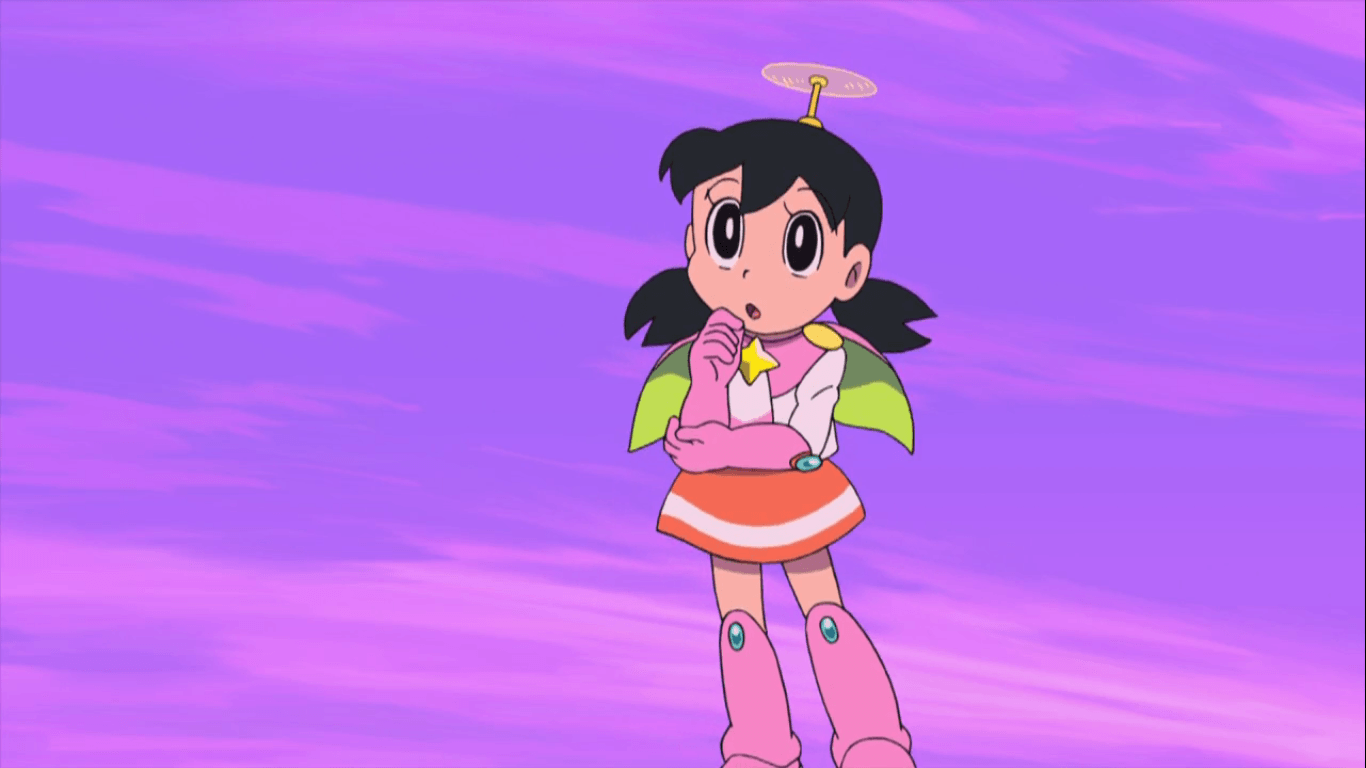 Nobita Space Heroes Shizuka Image 3 Flying.png. Doraemon