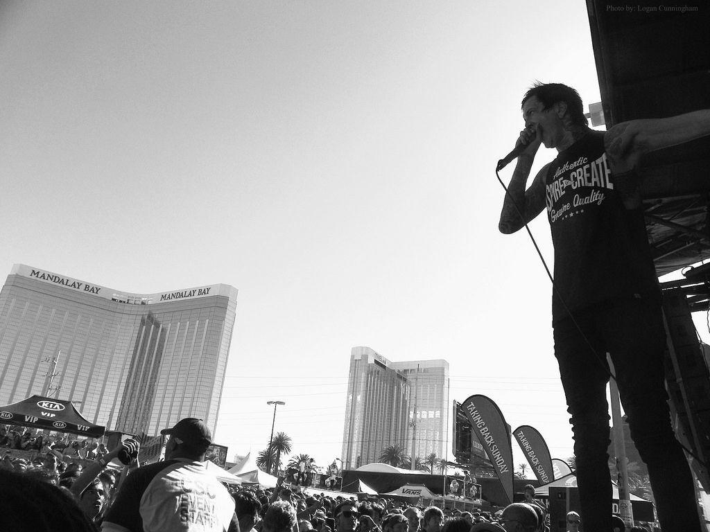 Austin Carlile from Of Mice & Men [Warped Tour 2012]