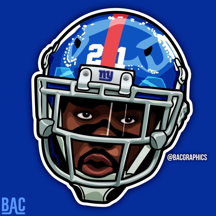 Landon Collins Cartoon Illustration