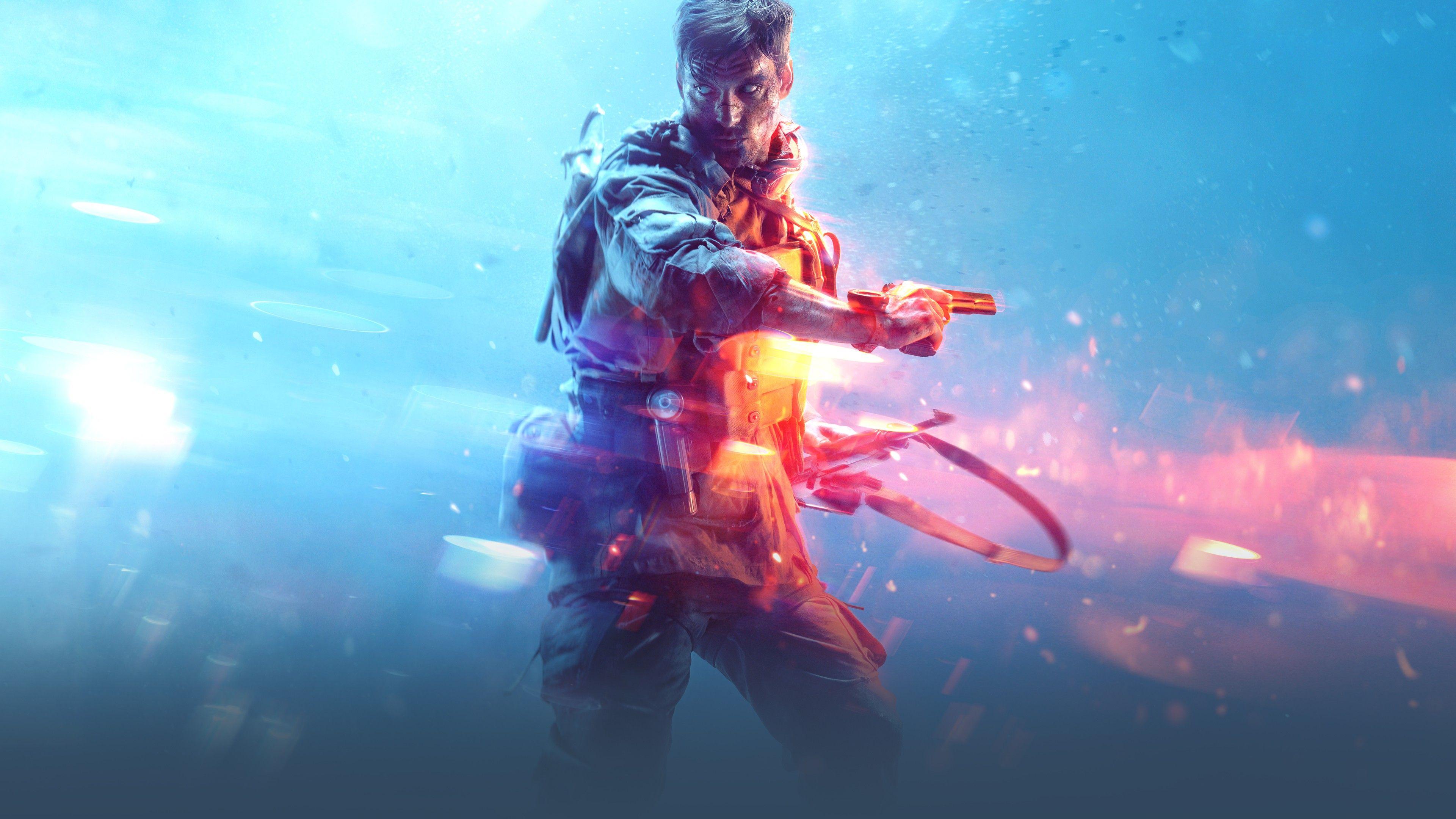 Wallpaper Battlefield Official, Battlefield V, 4K, Games