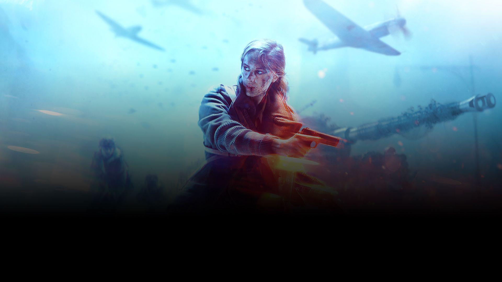 Battlefield V Warrior Girl, HD Games, 4k Wallpaper, Image