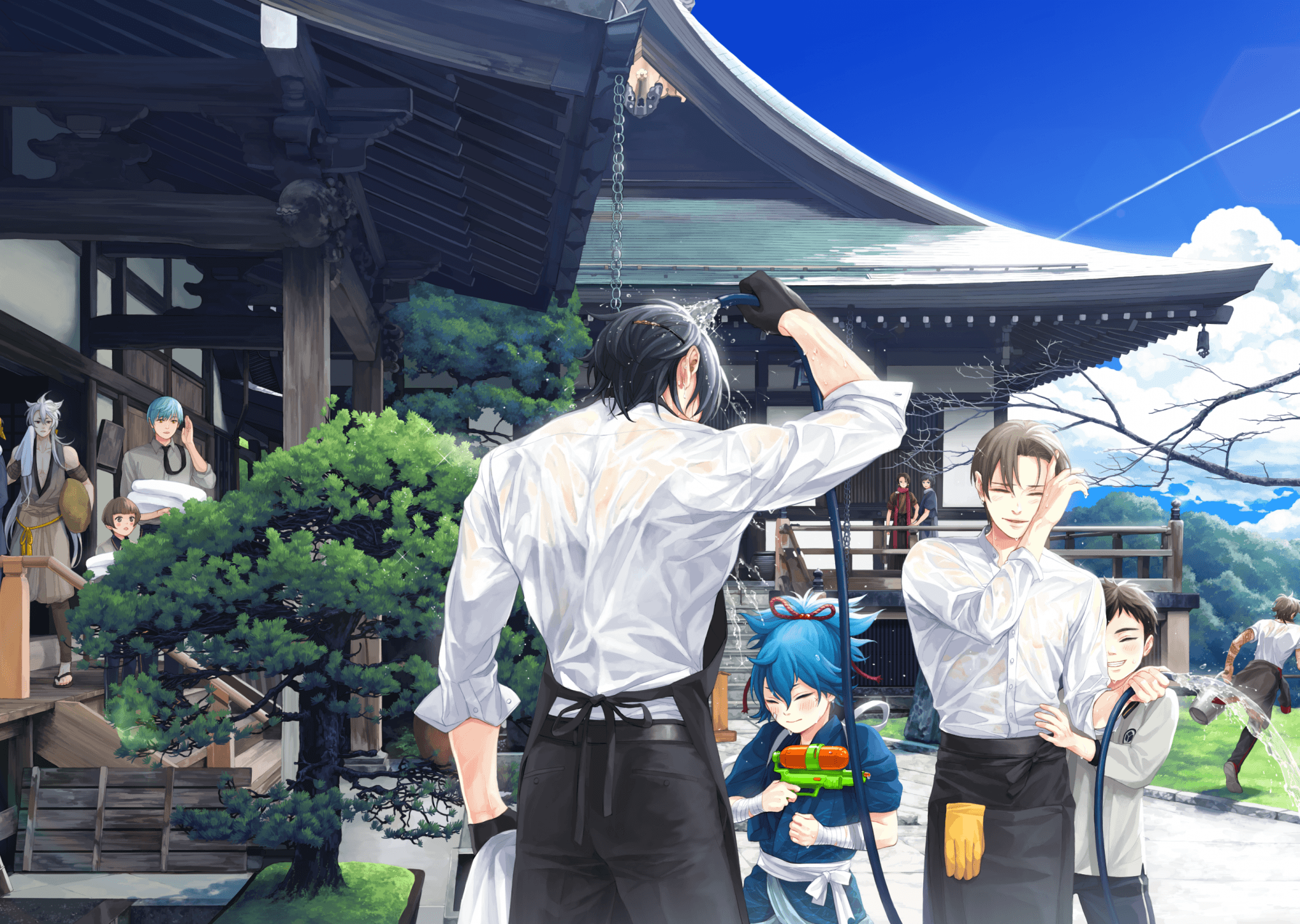 Download 2039x1449 Touken Ranbu, Ichigo Hitofuri, Kashuu Kiyomitsu