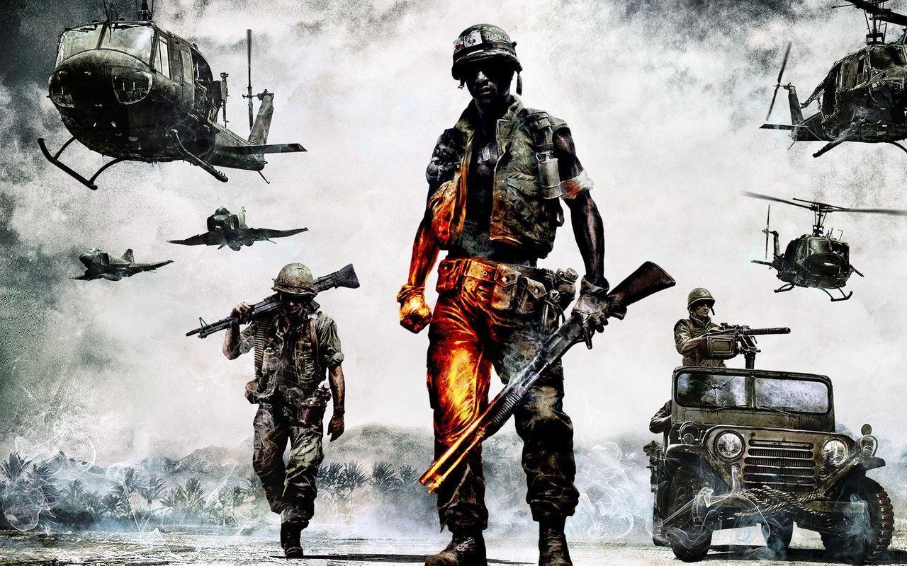 Battlefield: Bad Company 2 HD Wallpaper and Background Image