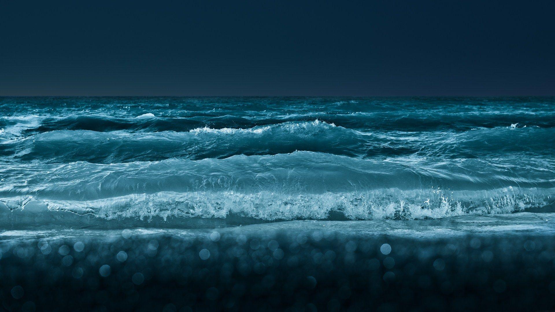 Sea Waves Background 31025 1920x1080px