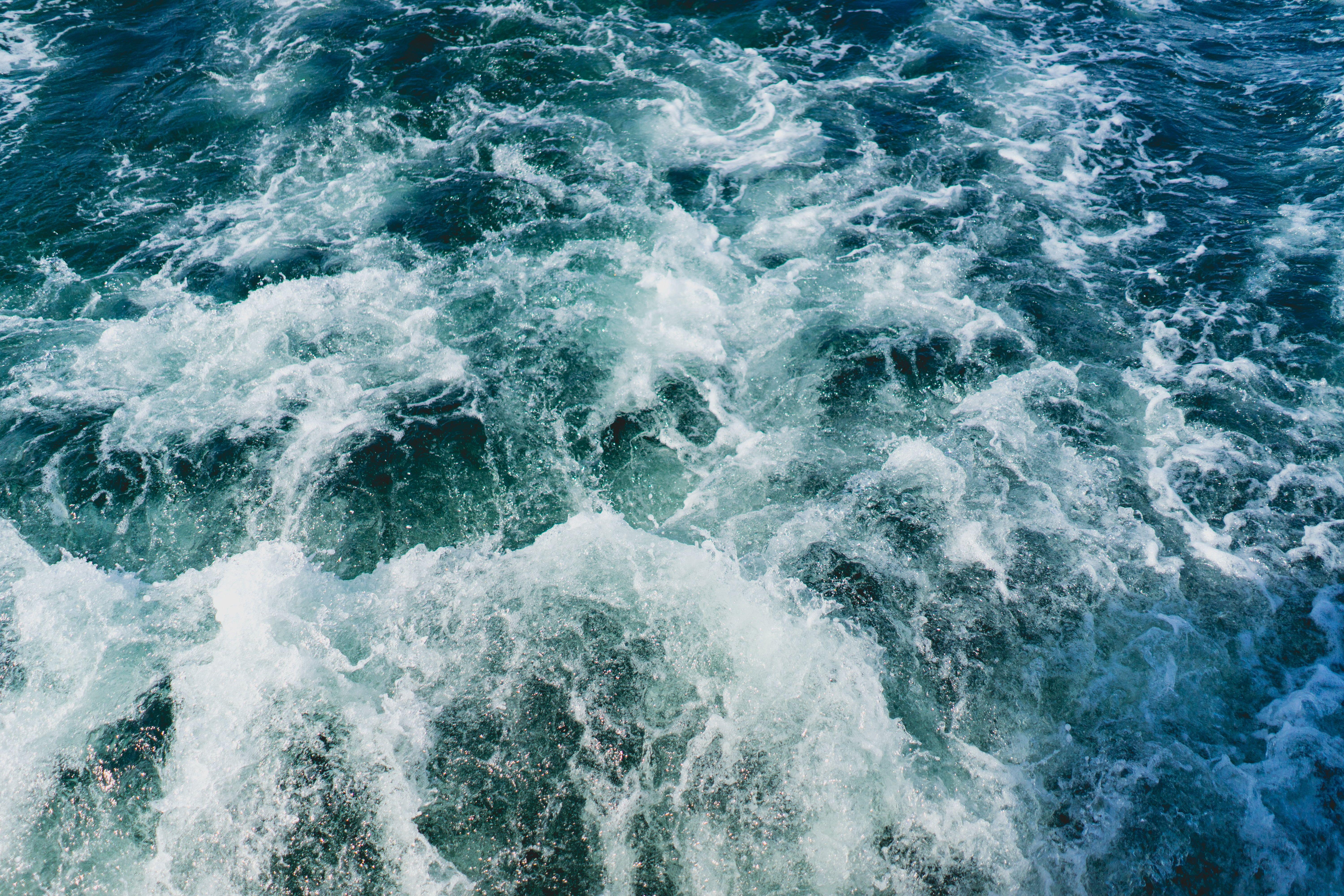 Sea waves, Water, Sea, Foam HD wallpaper