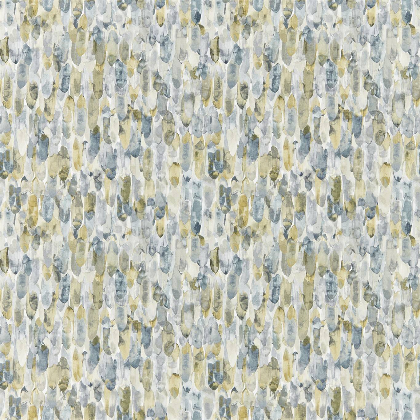 Harlequin Kelambu Graphite Mustard Wallpaper 111663