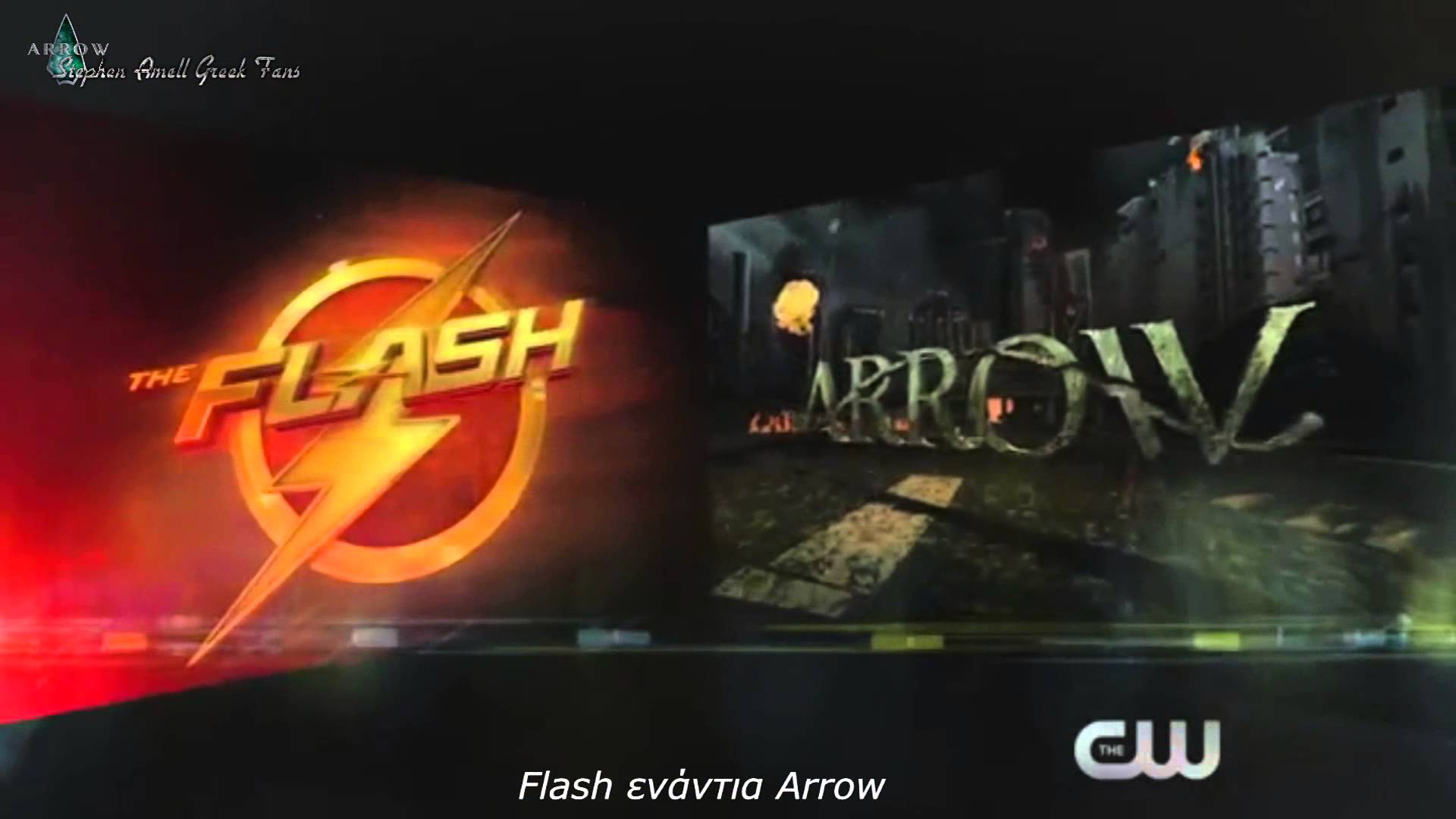 The Flash 1x08 - Flash VS Arrow [Crossover Part 1] - GREEK