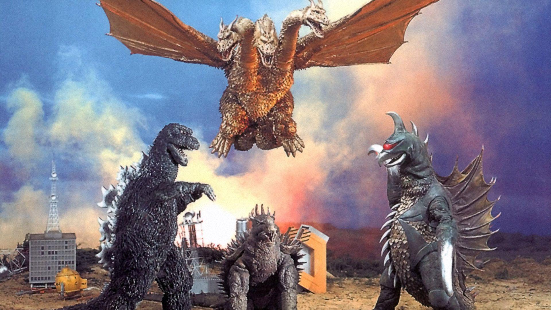 Godzilla vs. Gigan HD Wallpaper