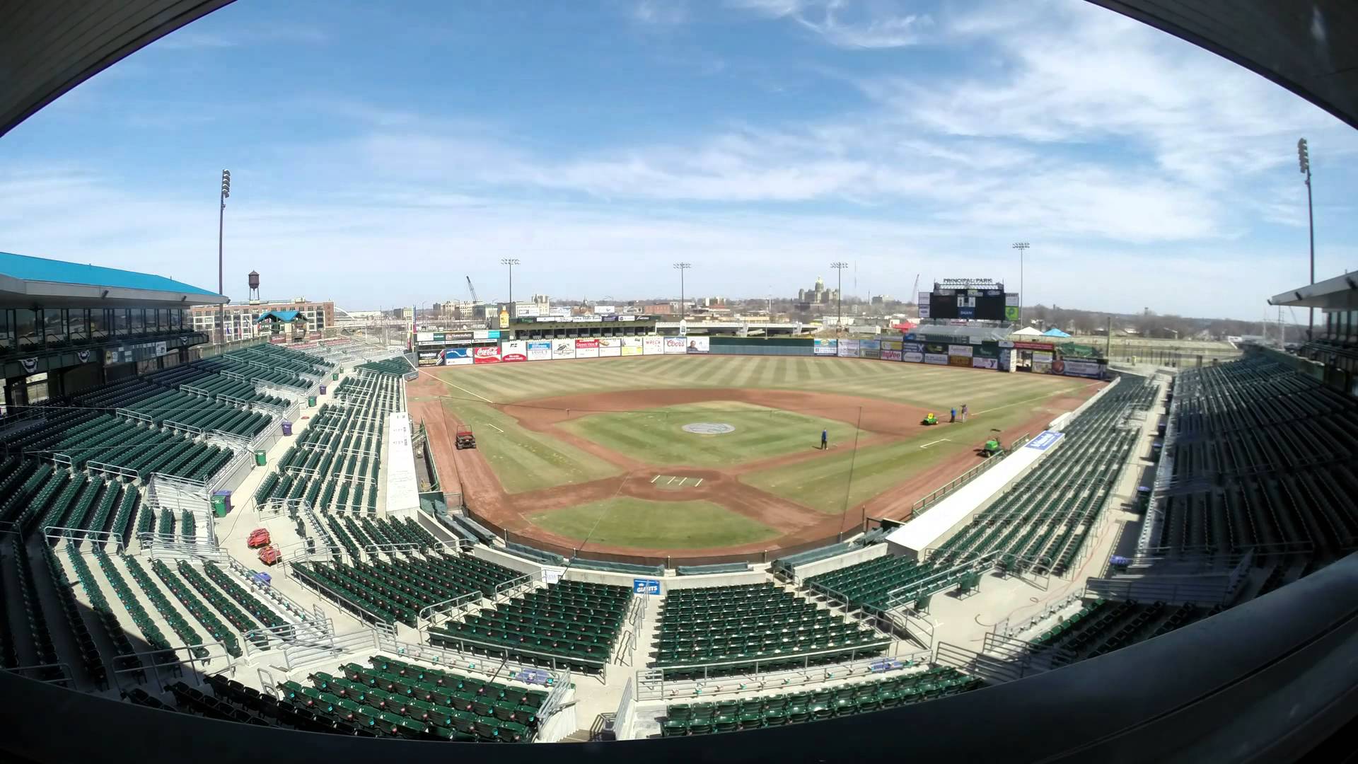 Iowa Cubs 2014 Opening Series Timelapse