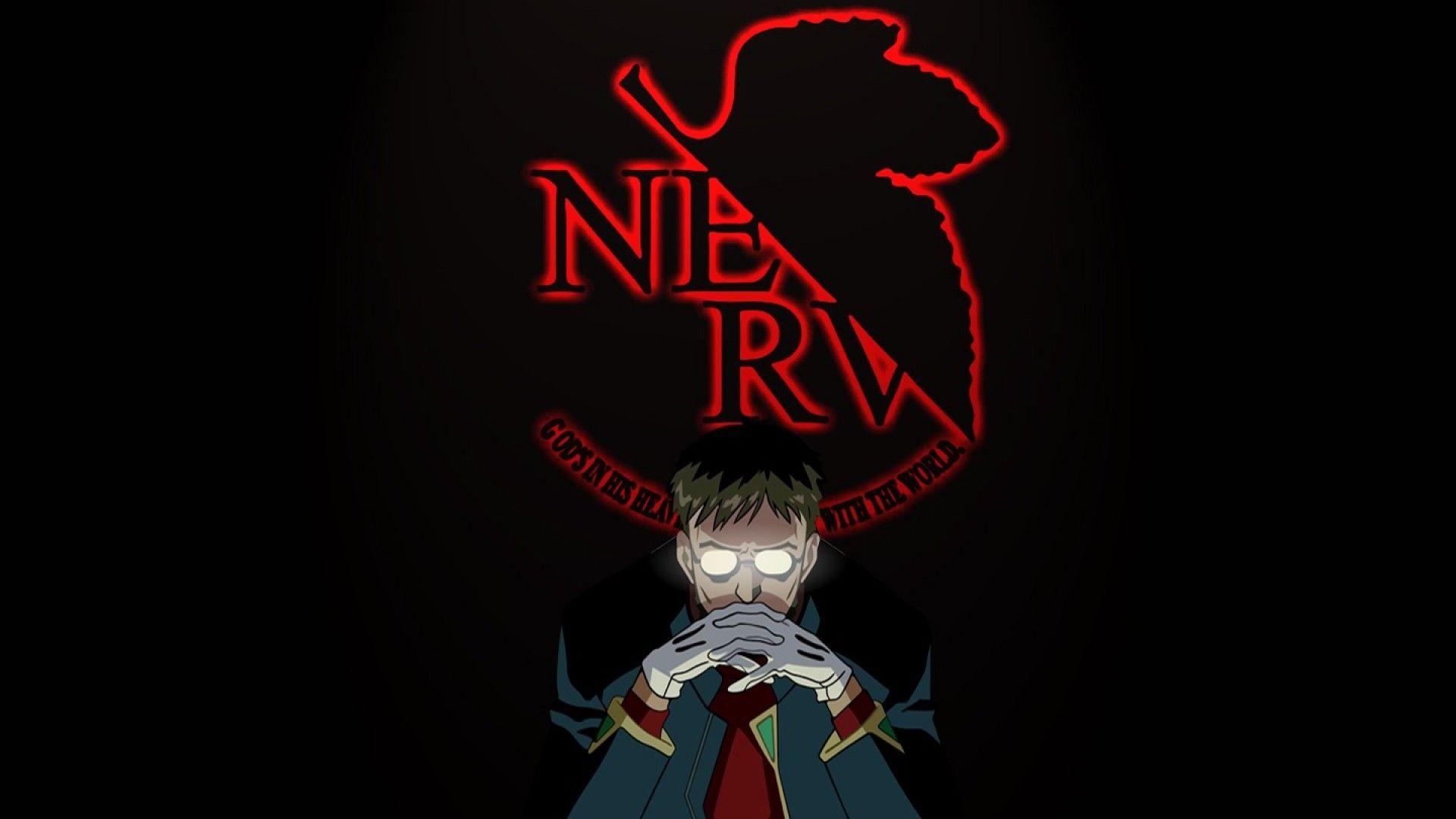 ScreenHeaven: Ikari Gendo NERV Neon Genesis Evangelion desktop
