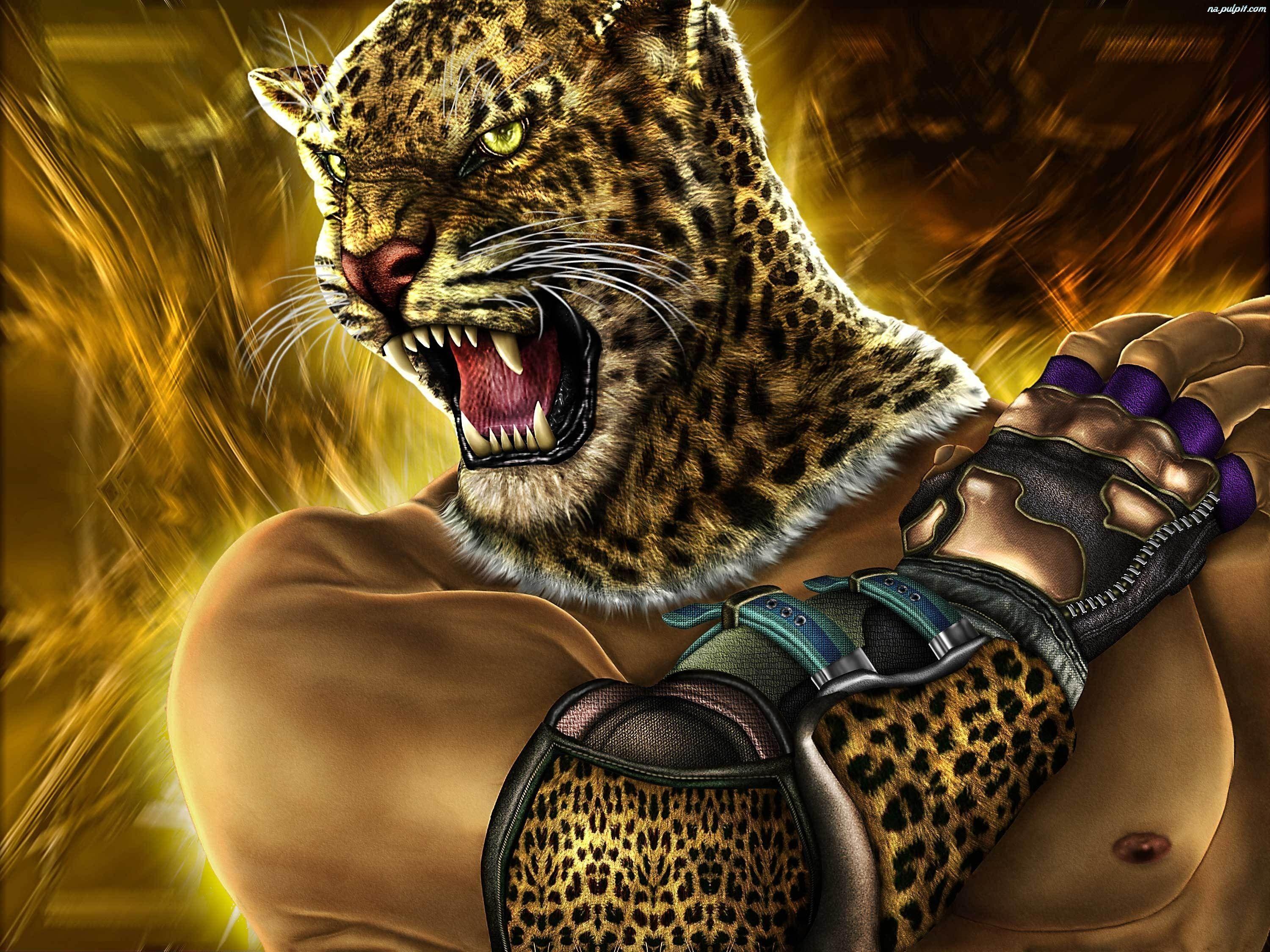 King From Tekken image King HD wallpaper and background photo. Animal tattoo, Image