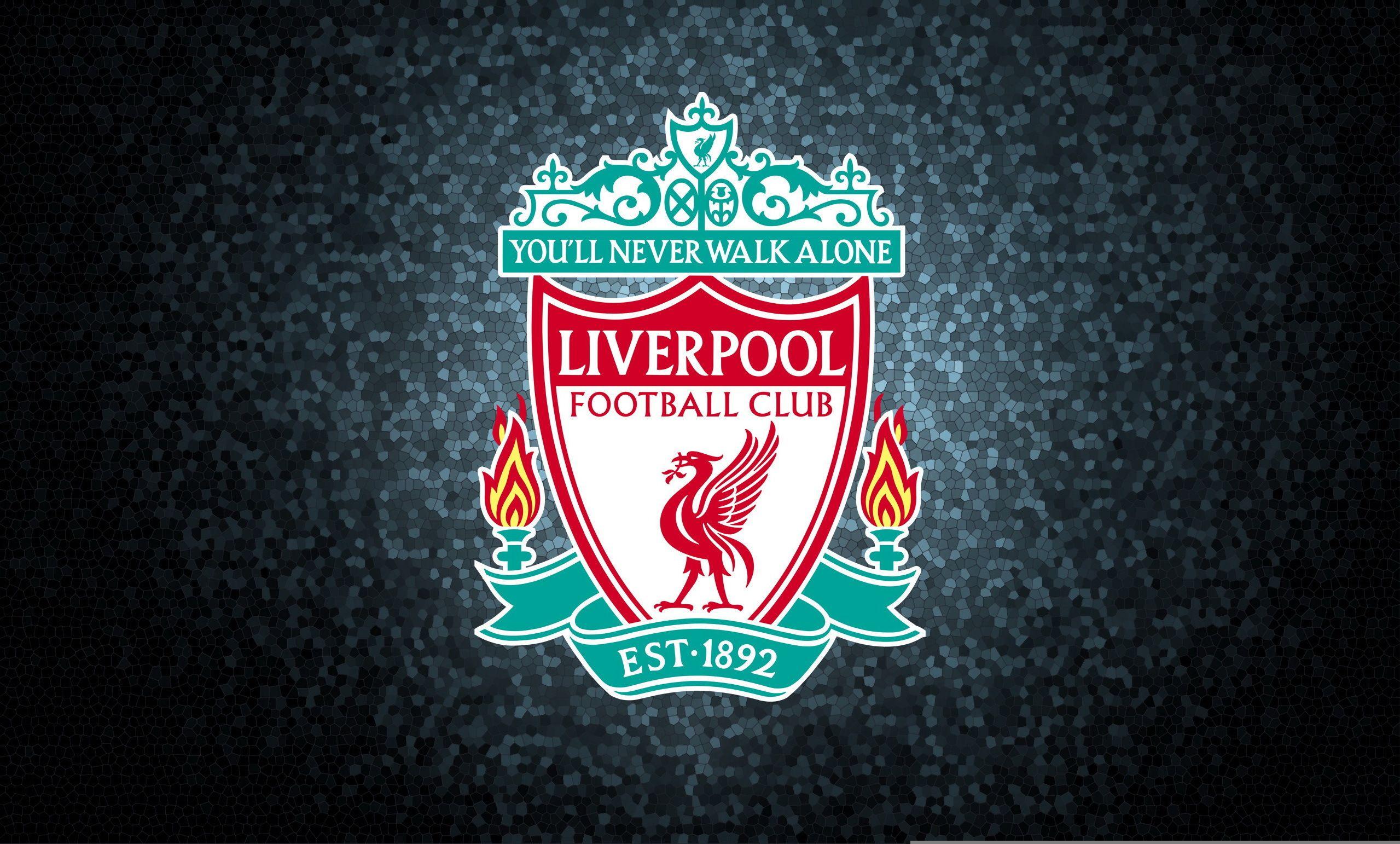 Wallpaper Liverpool FC, Football club, England, Logo, Sports