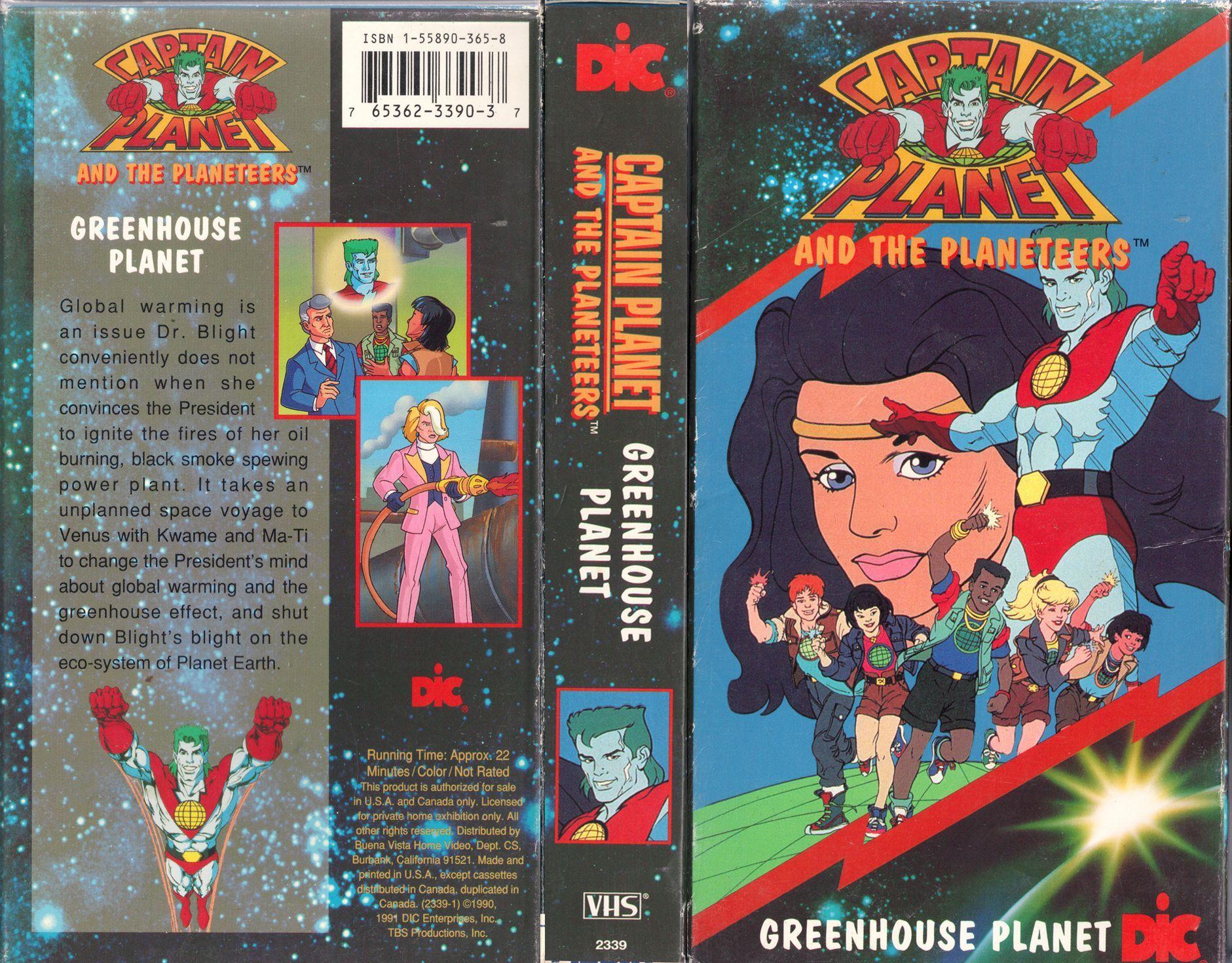 CAPTAIN PLANET AND THE PLANETEERS, GREENHOUSE PLANET MARCH 31 2011