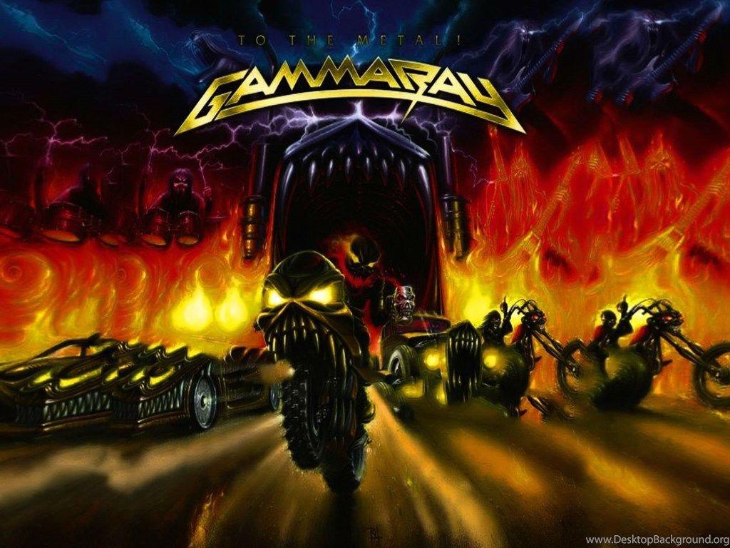 GAMMA RAY Power Metal Heavy Album Art Cover Dark Wallpaper