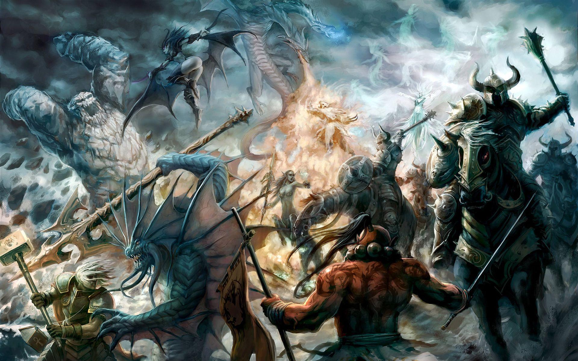 Battle HD Wallpaper