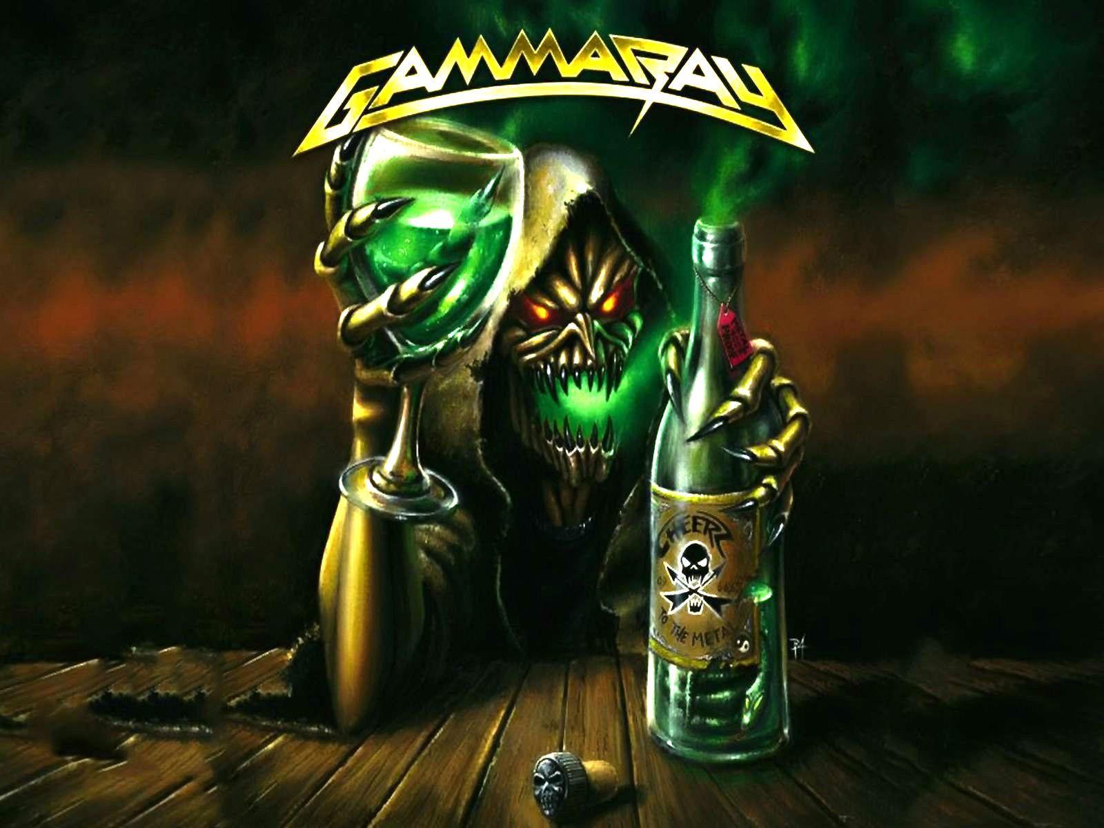 GAMMA RAY power metal heavy album art cover dark g wallpaper