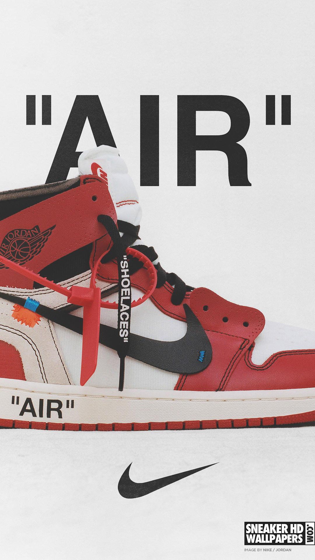 Off White Jordan 1 Wallpaper