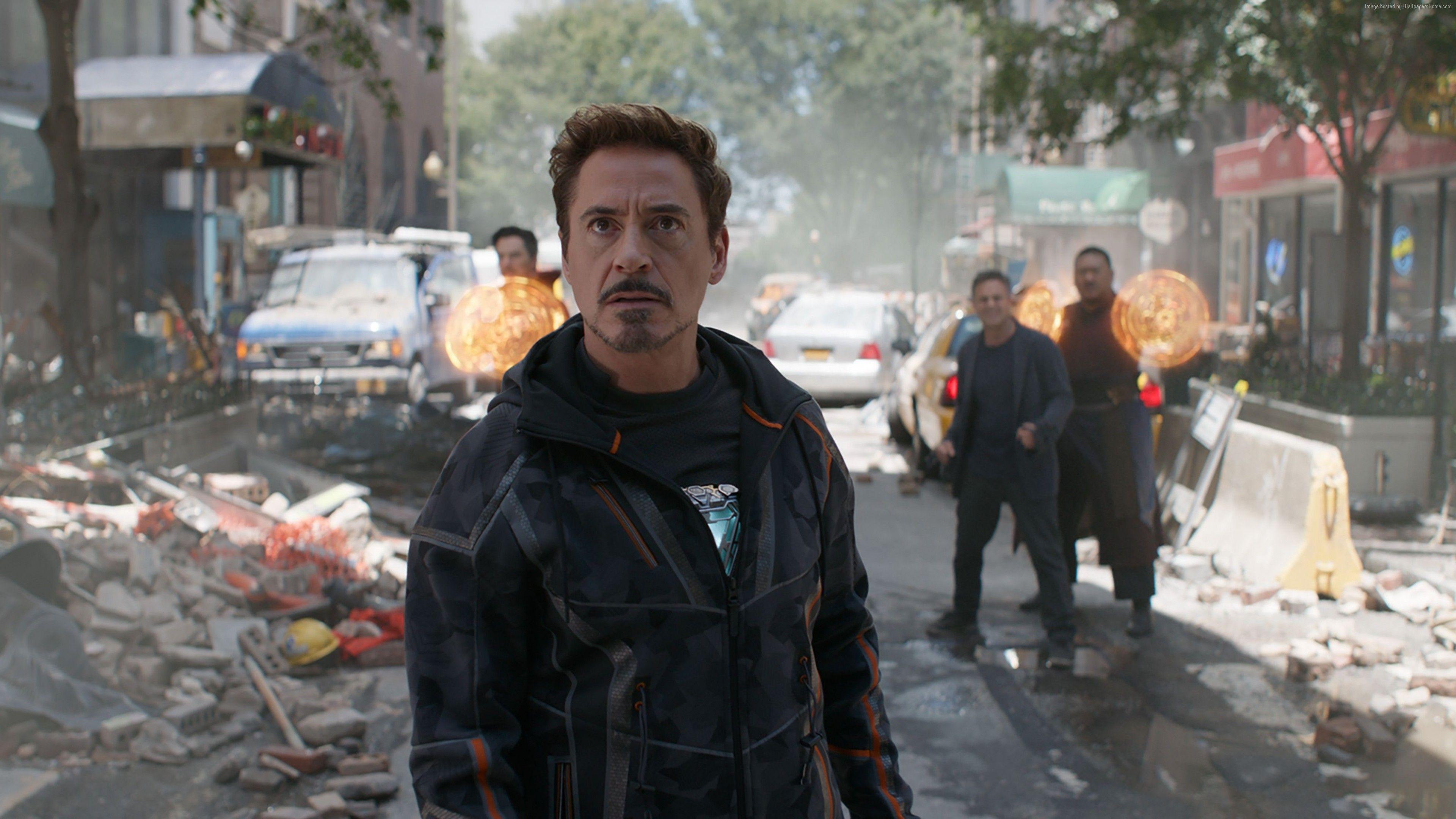 Wallpaper Avengers: Infinity War, Robert Downey Jr., Iron Man, Tony