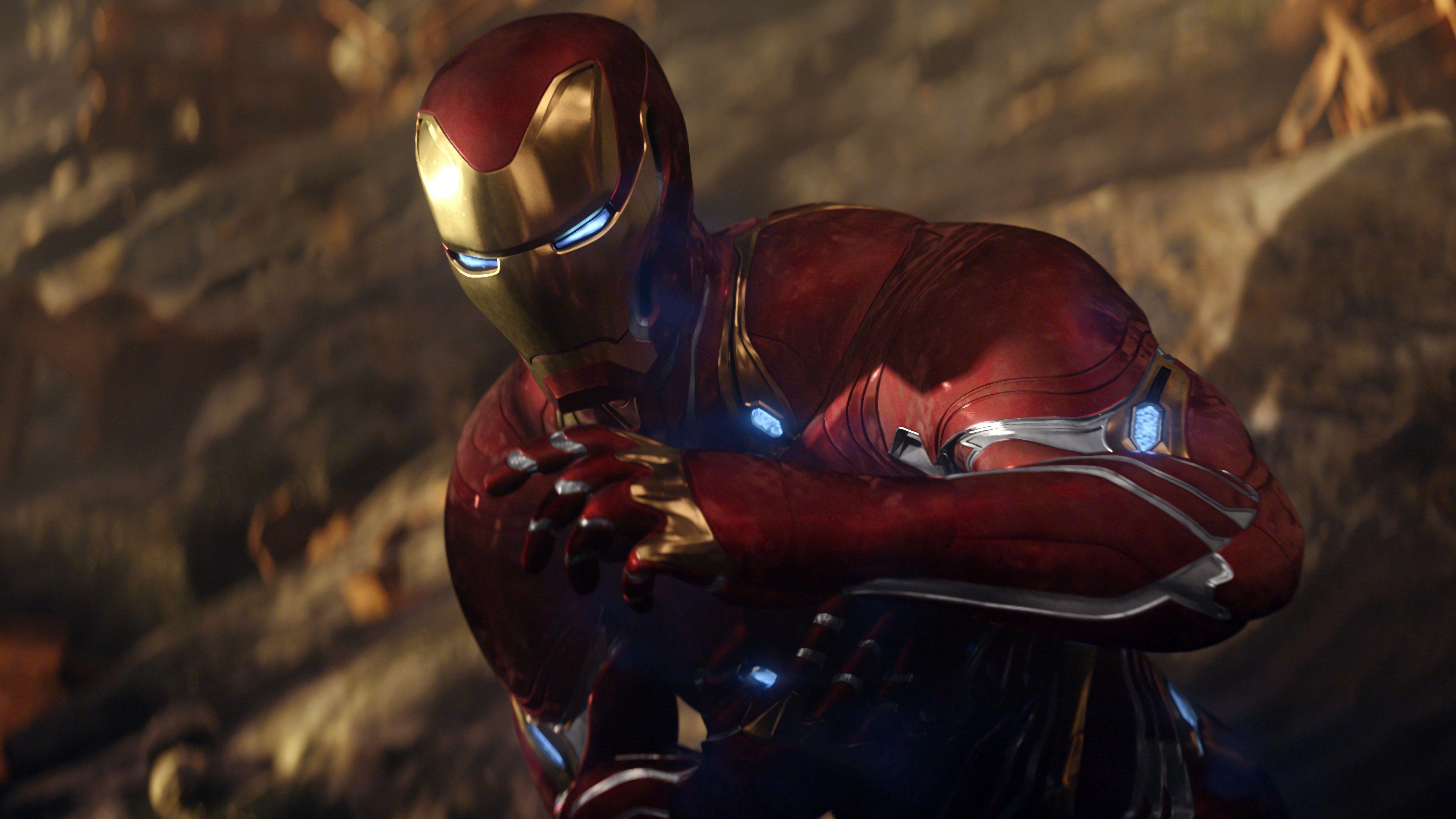 Avengers: Infinity War (2018) Iron Man 4K UHD 16:9 3840x2160 Wallpaper