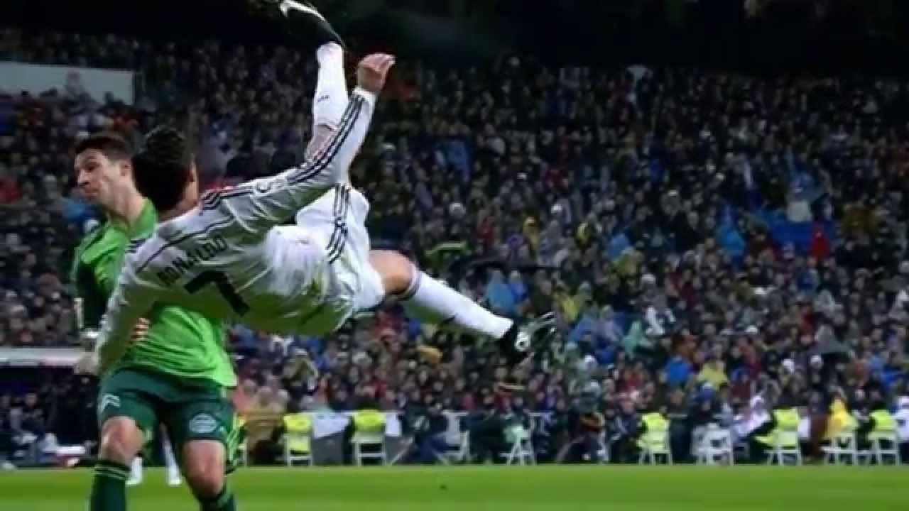 Ronaldo bicycle kick Photo