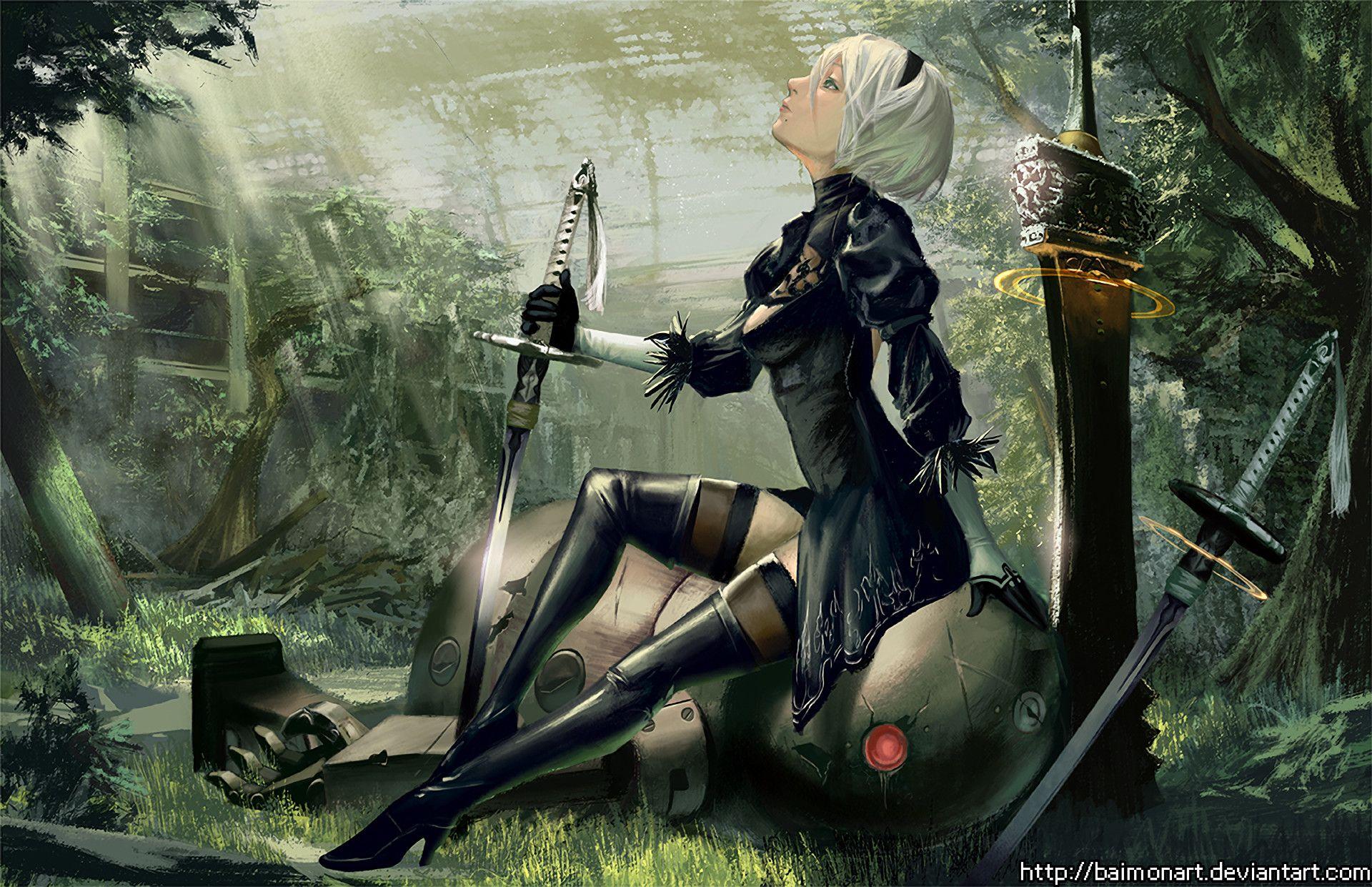 NieR: Automata HD Wallpaper and Background Image