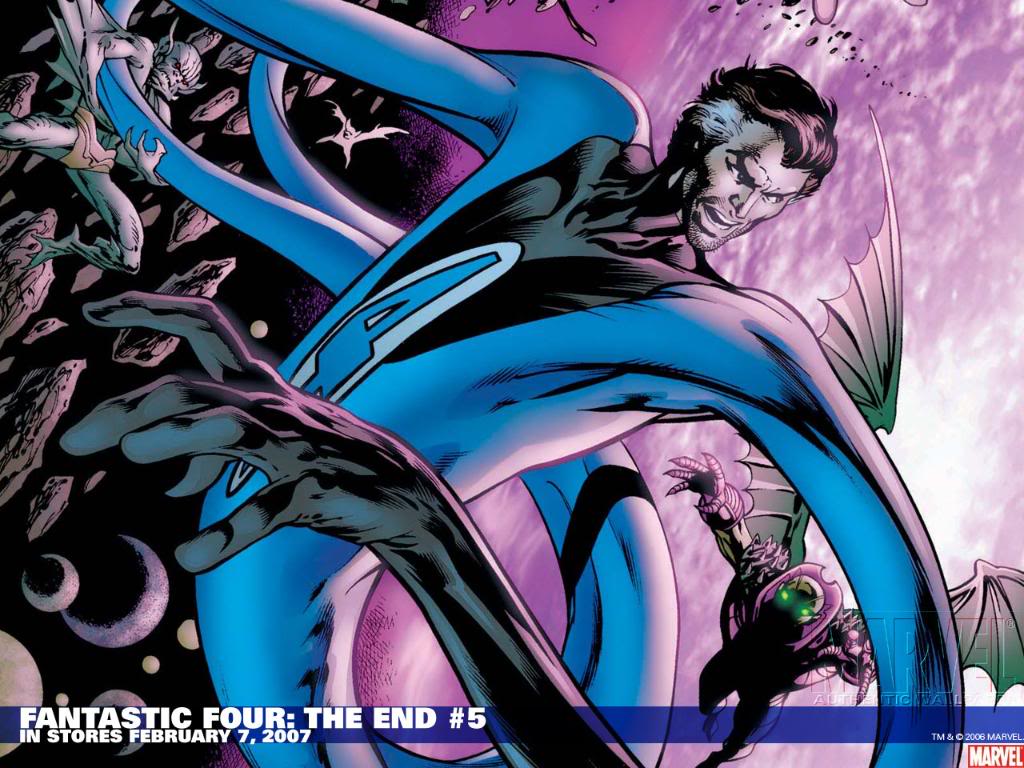 Mr. Fantastic Comic Wallpaper