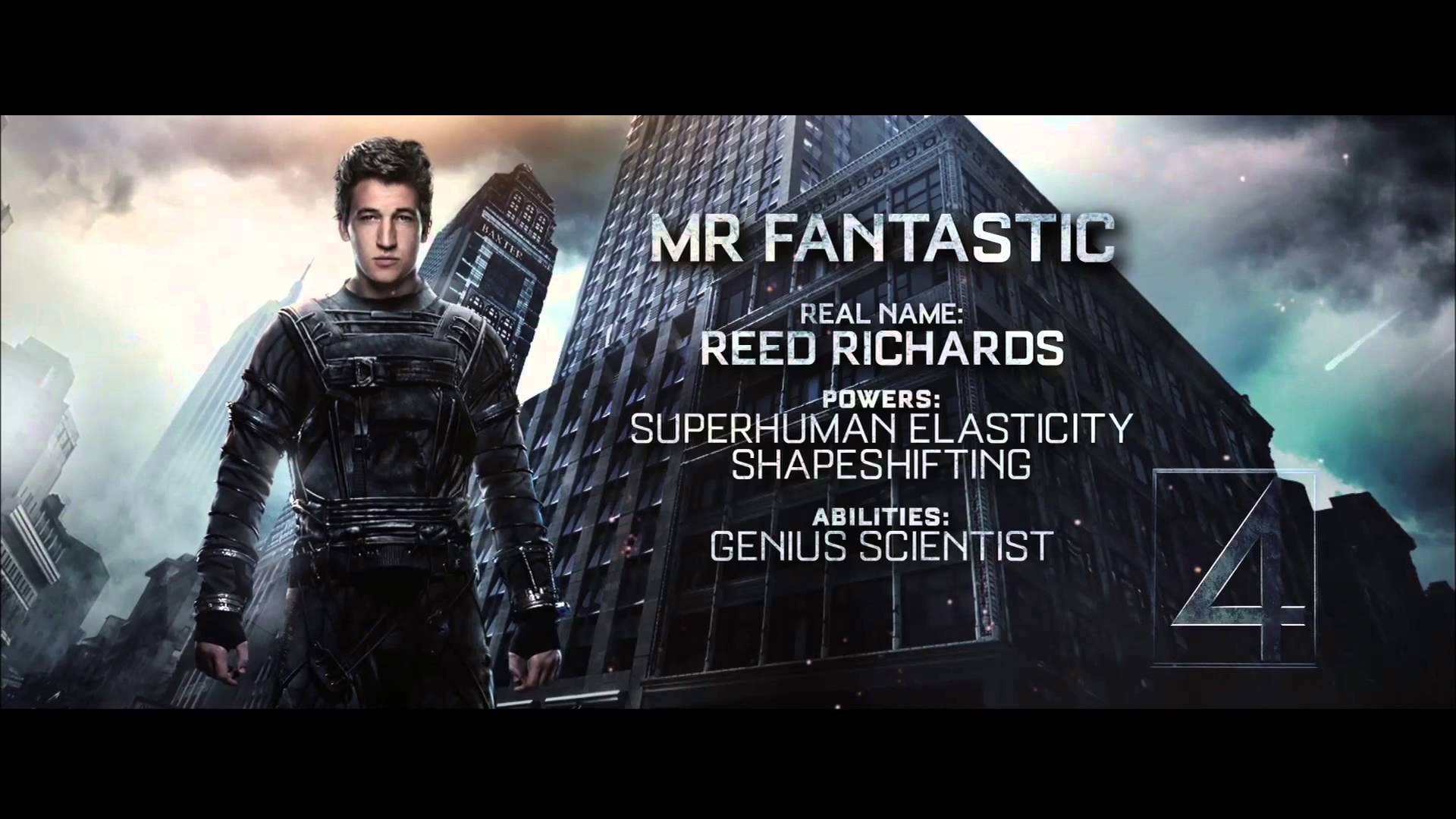 Fantastic Four. Mr Fantastic Power Piece HD