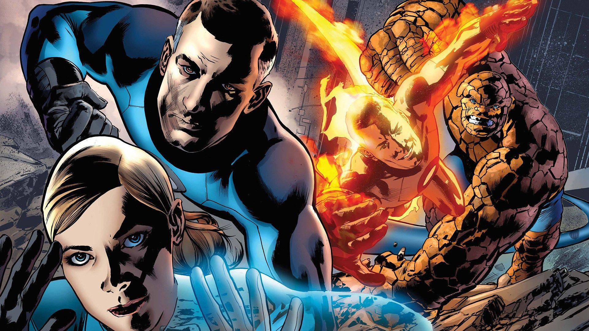 Fantastic Four, Human Torch (Johnny Storm), Invisible Woman (Sue