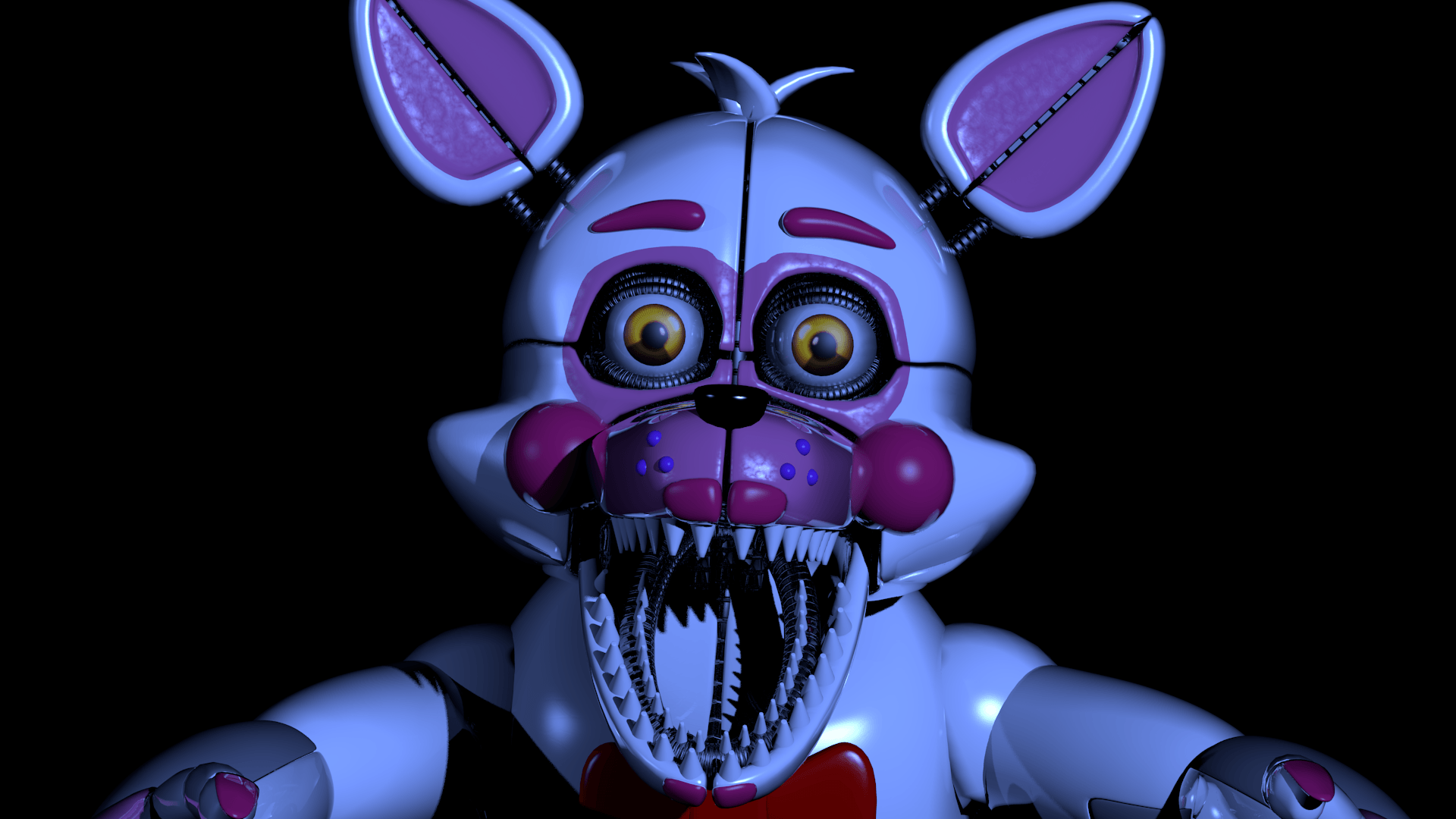 Funtime Foxy jumpscare render