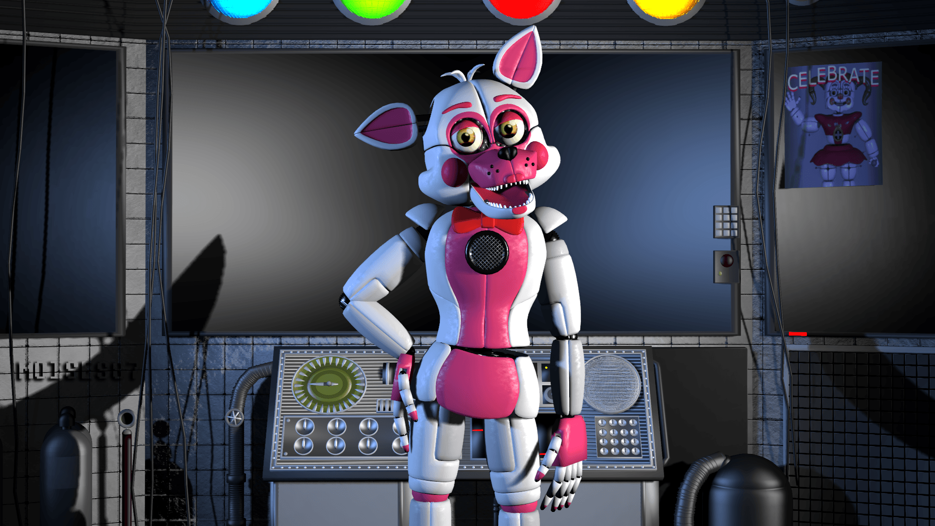 Cartoon Funtime Foxy. Five Nights At Freddys Roleplay