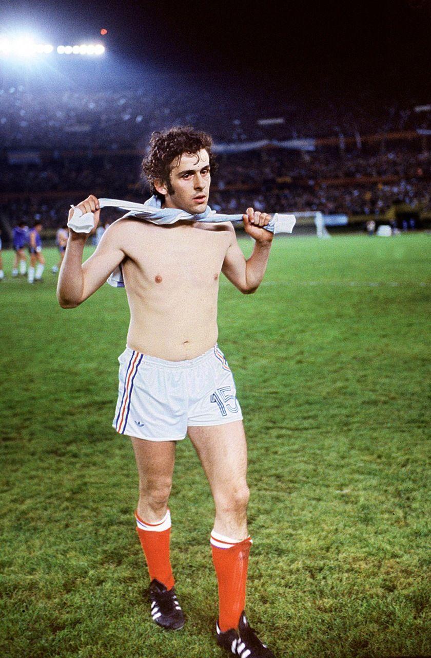 Michel Platini 1978. BLEUS ET AZZURI. Football players