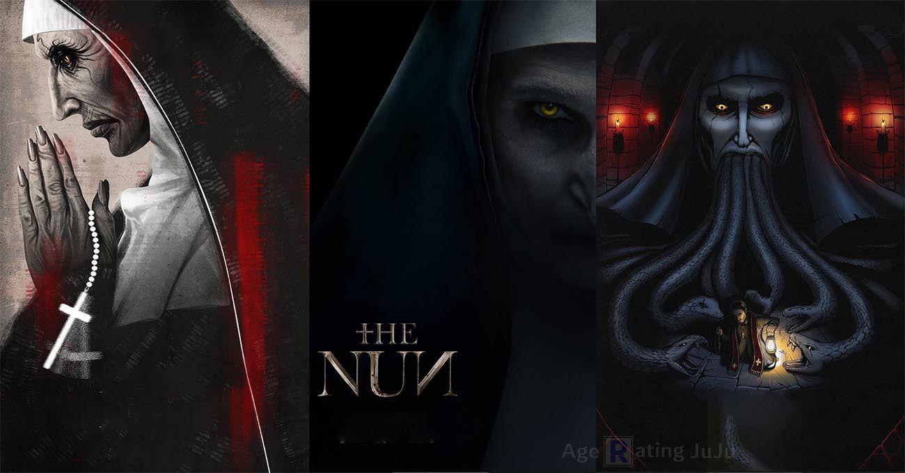 The Nun 2018 Poster Image and Wallpaper. Age Rating JuJu
