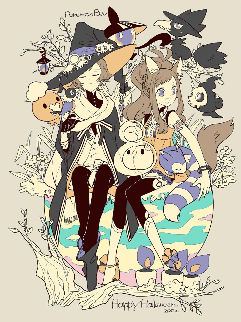 Pokémon Black & White Mobile Wallpaper Anime
