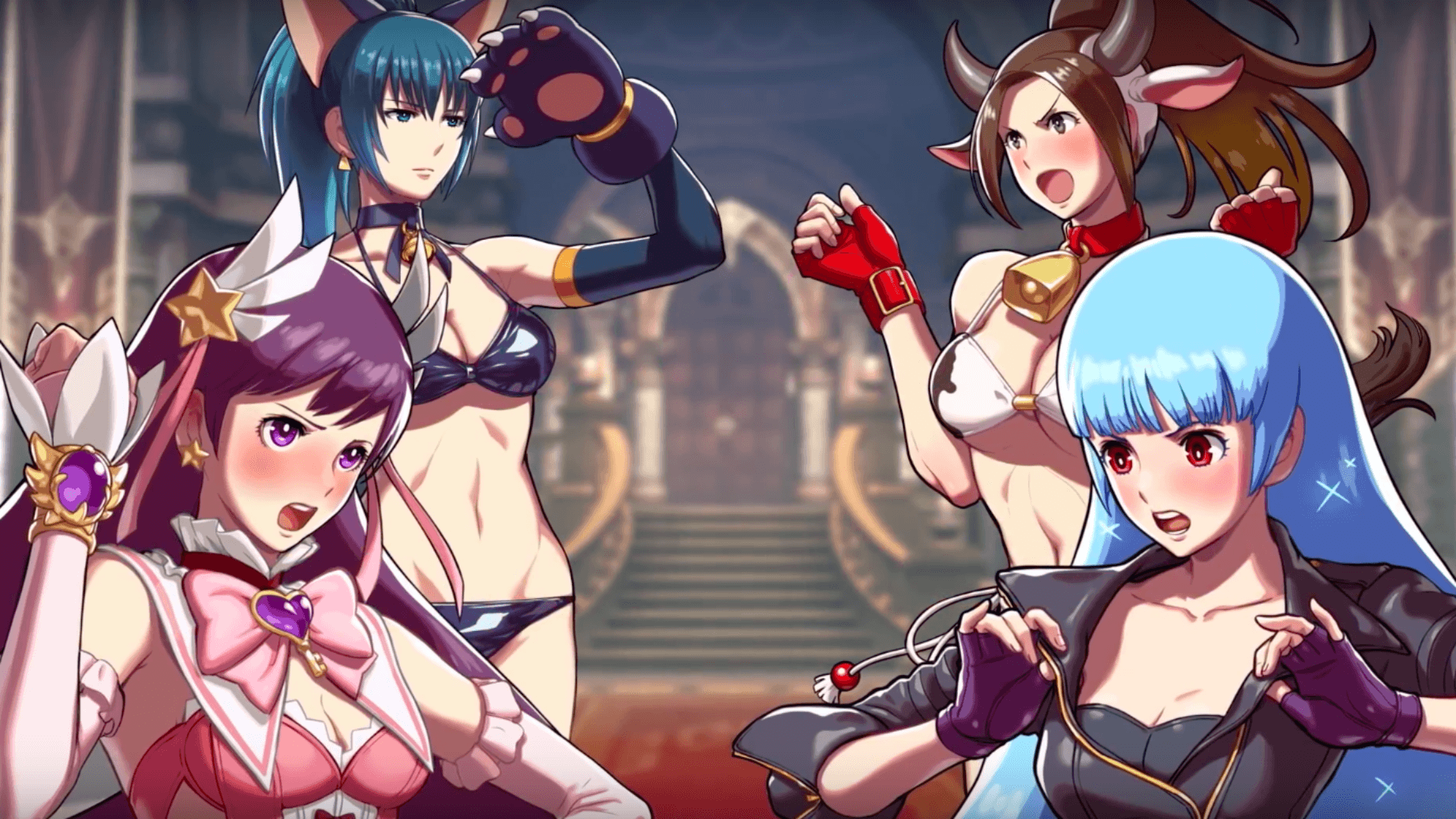 SNK HEROINES Tag Team Frenzy Interview Tag Battles, 60 FPS On