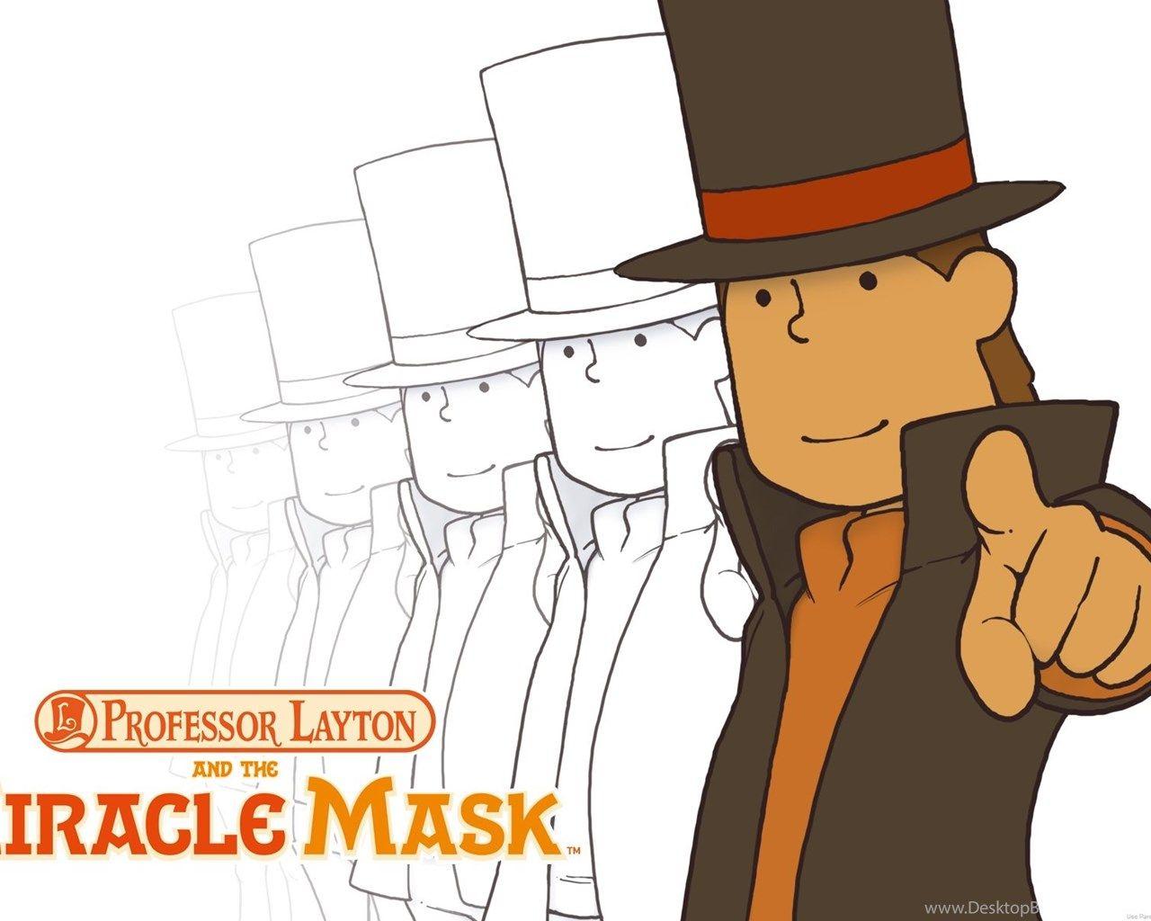 Professor Layton And The Miracle Mask HD Wallpaper And Background