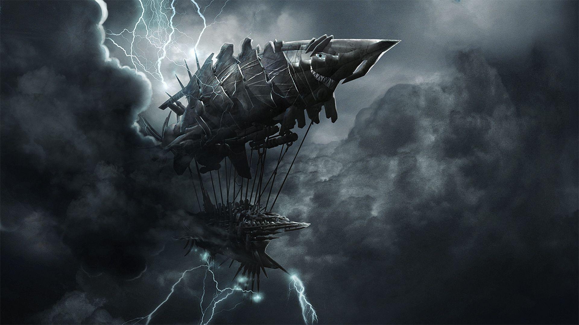 Tesla Airship- Free Guns of Icarus Wallpaper Gallery Game
