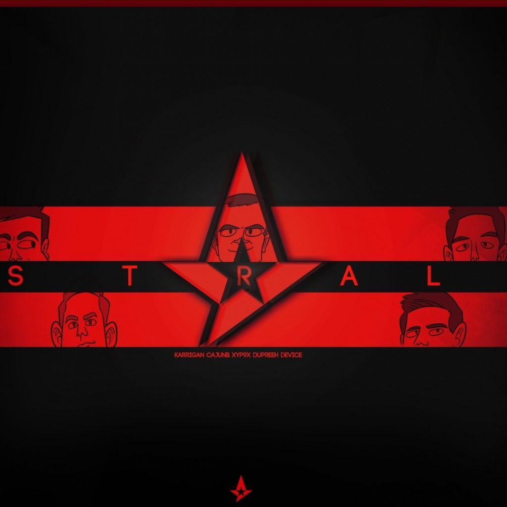 Wallpaper Red, Logo, Art, Team, Counter Strike, Black Background