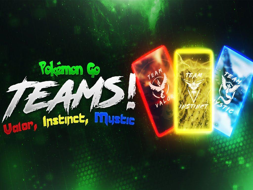 Pokemon Go Teams! Valor, Instinct, Mystic iPhone, Android, and PC