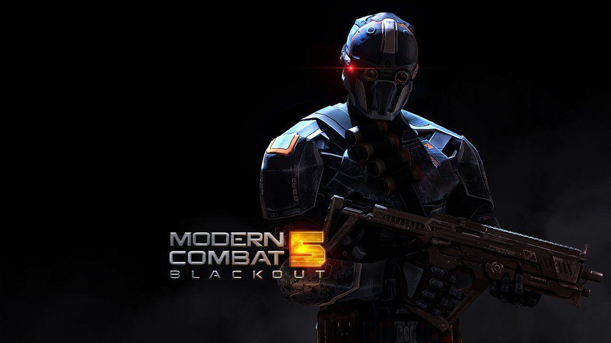 Modern Combat enemy is red, your squad is blue