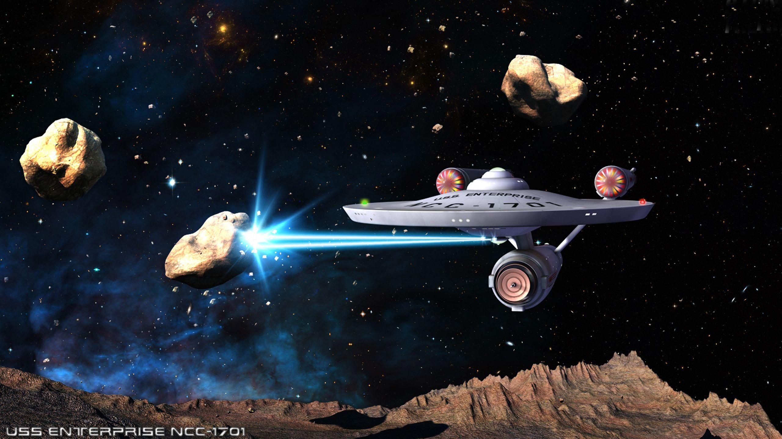 Star Trek Sci Fi Enterprise Ncc 1701 Star Ship Faster Than Light